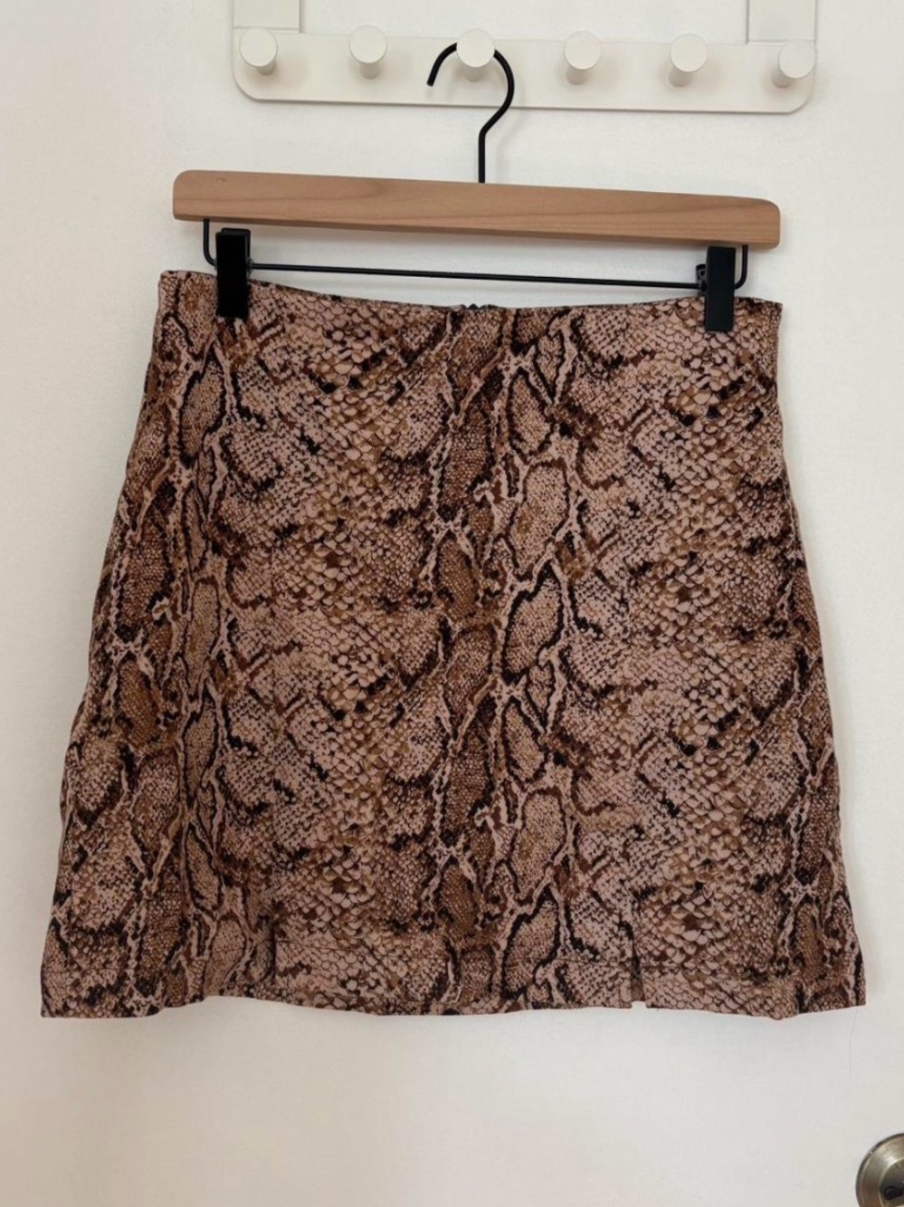 Reformation Brown Mini Skirt size 8 - Picture 1 of 5